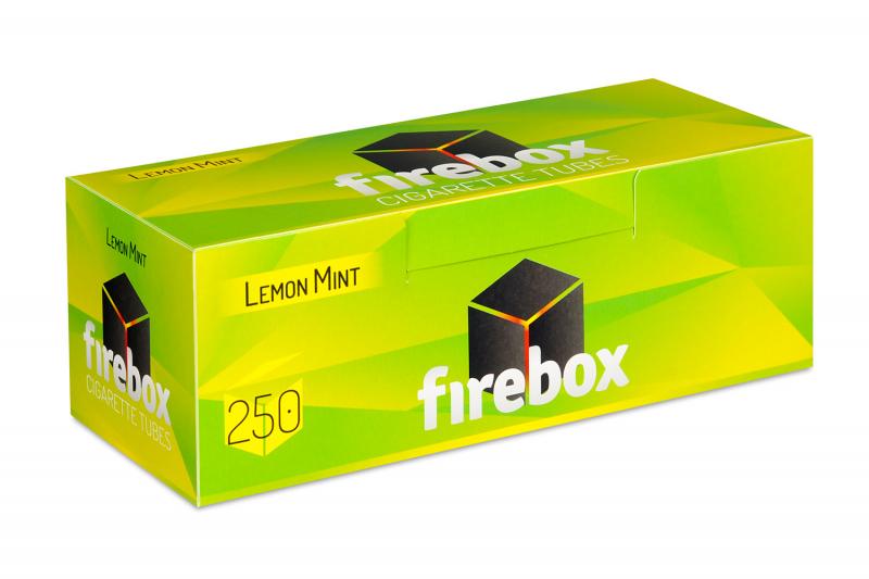 Гильзы для набивки сигарет Firebox Lemon Mint 250 шт. (21081285564) Гильзы для набивки сигарет Firebox Lemon Mint 250 шт. (21081285564)