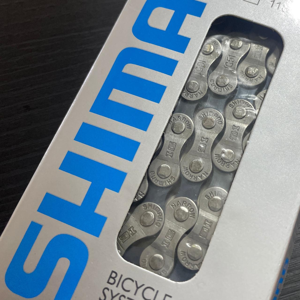 Цепь велосипедная Shimano IG-51 116 звеньев 6-7-8 звезд - фото 2