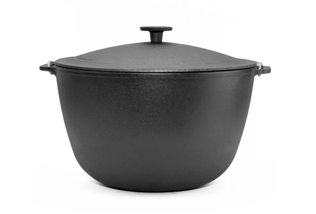 Котел чавунний туристичний Brizoll з чавунною кришкою 12 л (KT12-1) - фото 2 Котел чавунний туристичний Brizoll з чавунною кришкою 12 л (KT12-1) - фото 2