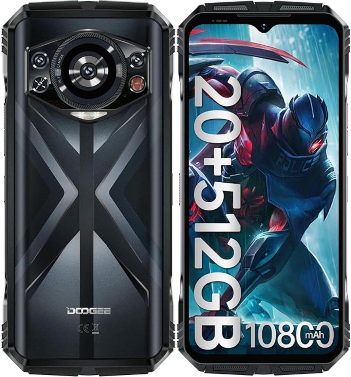 Смартфон Doogee S118 12/512 Гб Global Version Black/Silver (2589816604) - фото 2 Смартфон Doogee S118 12/512 Гб Global Version Black/Silver (2589816604) - фото 2