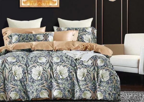 Постельное белье Viluta 38 сатин египетский хлопок евро (21363)