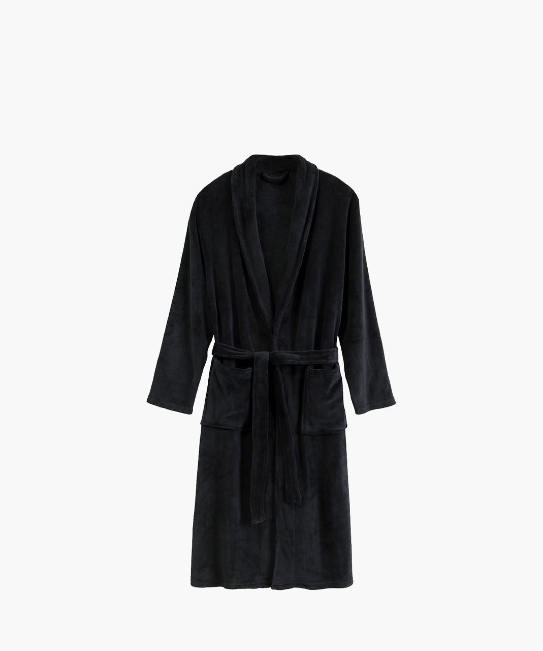 Халат чоловічий Atlantic SZM-002 на запах з поясом XL/XXL Сірий (2785676457) - фото 3 Халат чоловічий Atlantic SZM-002 на запах з поясом XL/XXL Сірий (2785676457) - фото 3