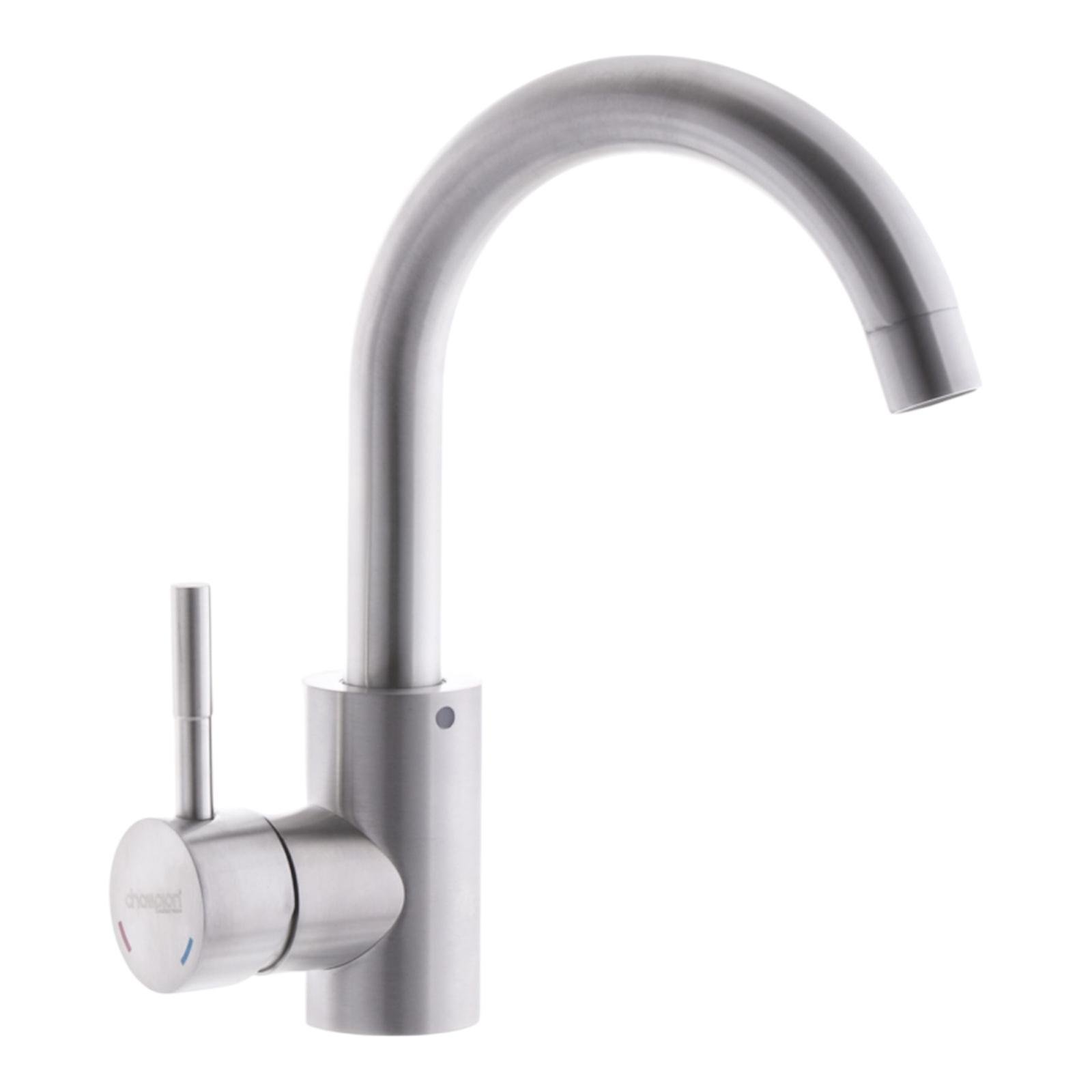 Смеситель для умывальника Champion SUS 001 из нержавеющей стали SUS304 (CH0282) Смеситель для умывальника Champion SUS 001 из нержавеющей стали SUS304 (CH0282)