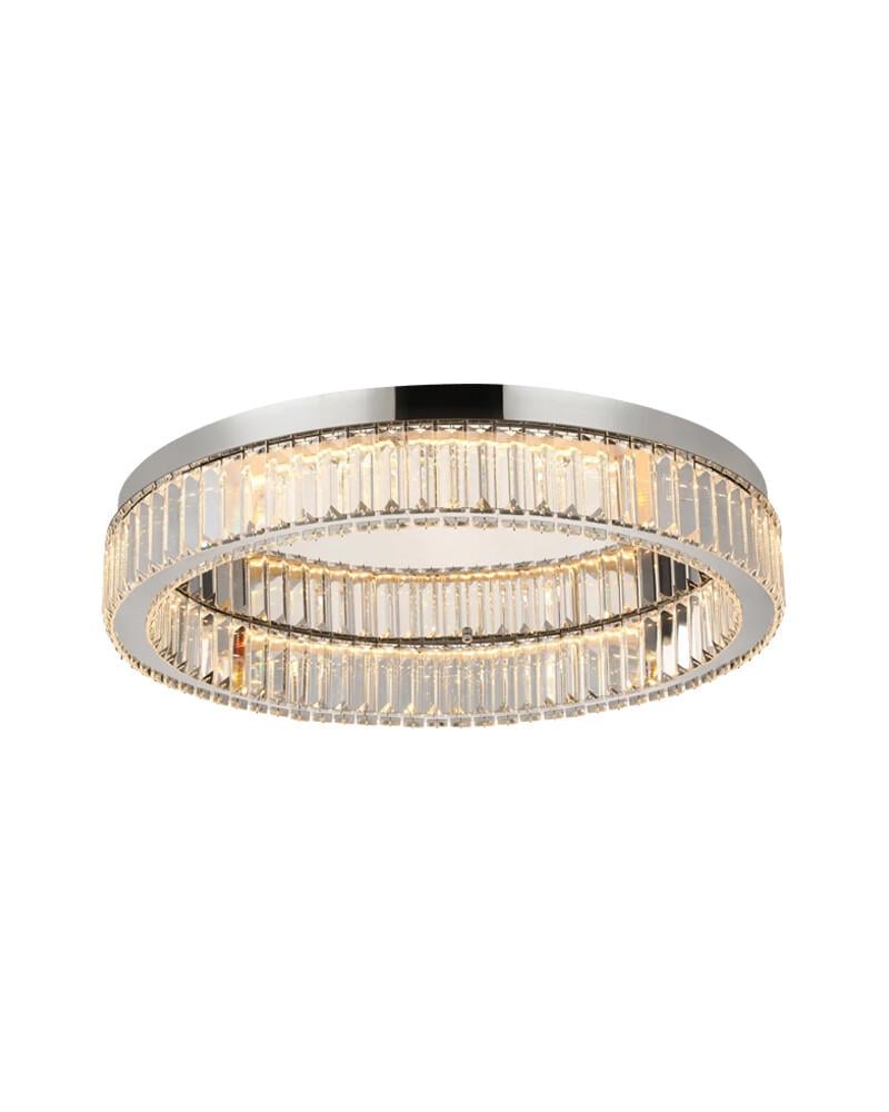 Люстра Azzardo AZ5785 Spark LED 1x48W 3000K 2560Lm IP20 Хром (35983544)
