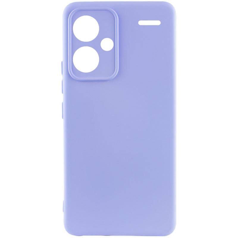 Протиударний чохол Silicone Cover Lakshmi Full Camera (A) для Xiaomi Redmi Note 13 Pro+ Бузковий / Dasheen