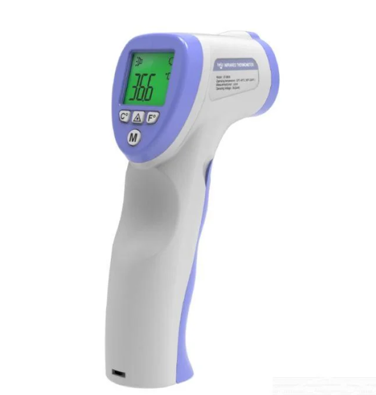 Термометр бесконтактный Infrared Thermometer DT-8826 инфракрасный цифровой лобовой (1780)