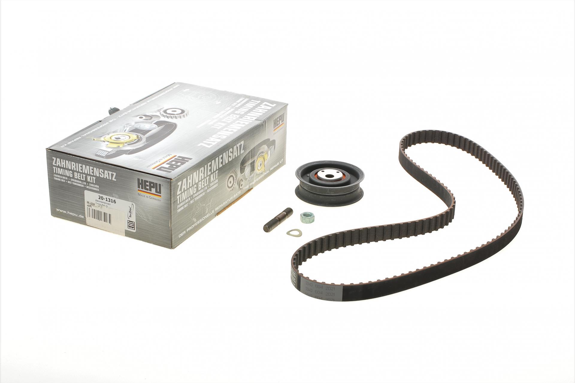 Комплект ГРМ Hepu VW Caddy/T4/LT 1.6-2.0 91-01 (20-1316)