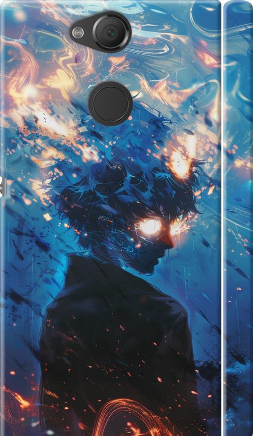 Чехол на Sony Xperia XA2 H4113 Сатору Годжо (6129m-1357-42517)