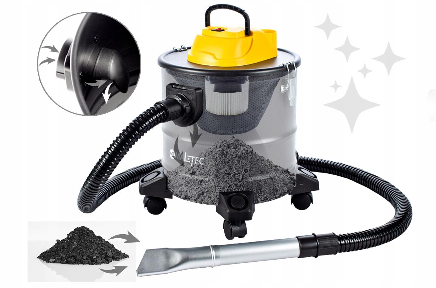 Пилосос для золи MalTec ML1800-ASH з аксесуарами та функція повітродувки 1800 Вт 18 л - фото 3 Пилосос для золи MalTec ML1800-ASH з аксесуарами та функція повітродувки 1800 Вт 18 л - фото 3