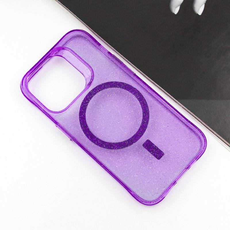 Протиударний Чохол TPU Radiance with MagSafe для Apple iPhone 12 Pro Max (6.7") Purple - фото 2