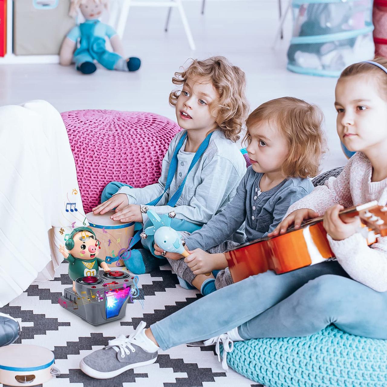 Интерактивная игрушка DiscoPiggy музыкальная для детей (649) - фото 10 Интерактивная игрушка DiscoPiggy музыкальная для детей (649) - фото 10