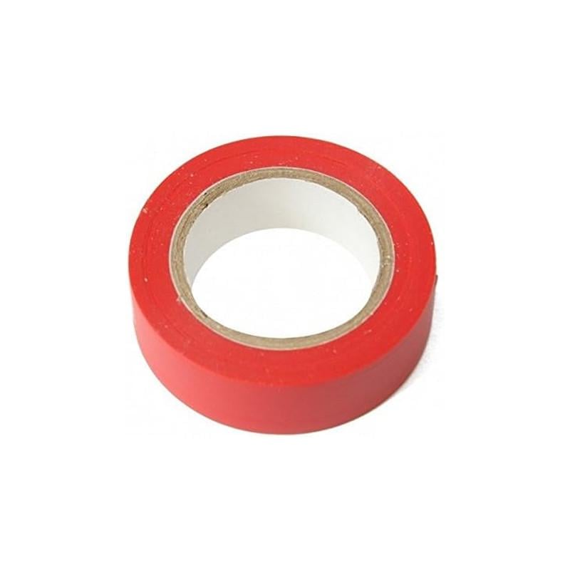 Стрічка ізоляційна UEC 15x0,13 мм 20 м ПВХ Червоний (UIZ-13-10-K04)