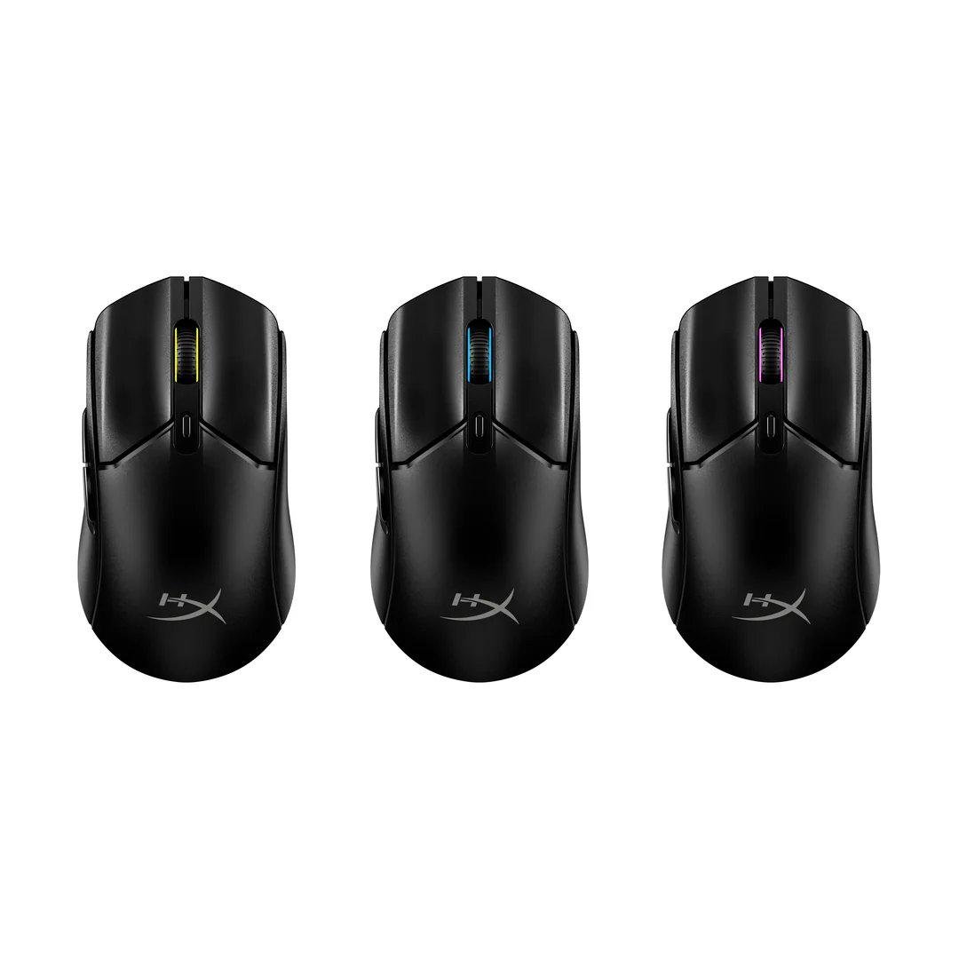 Миша комп'ютерна HyperX Pulsefire Haste 2 Core бездротовий зв'язок Bluetooth 1200 dpi підсвічування Чорний (627053) - фото 4