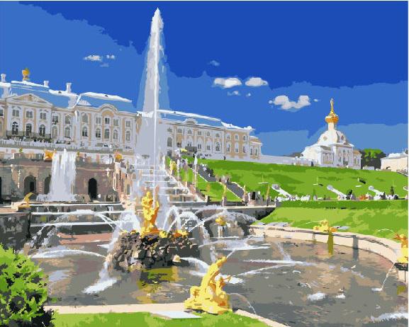 Картина по номерам Петергоф 40x50 см (BRM7973)