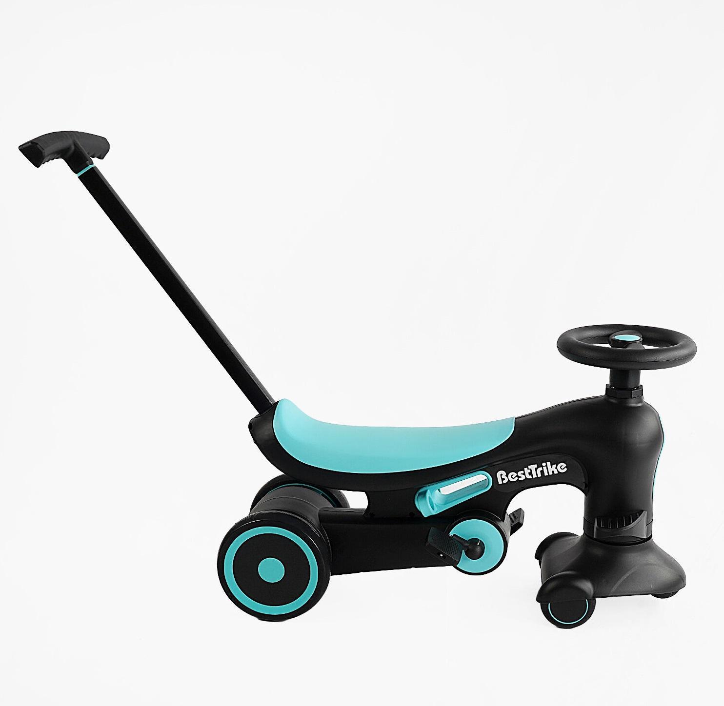 Детский велосипед-толокар BST-8130 материал рамы нейлон/колеса PU/родительская ручка - фото 2 Детский велосипед-толокар BST-8130 материал рамы нейлон/колеса PU/родительская ручка - фото 2