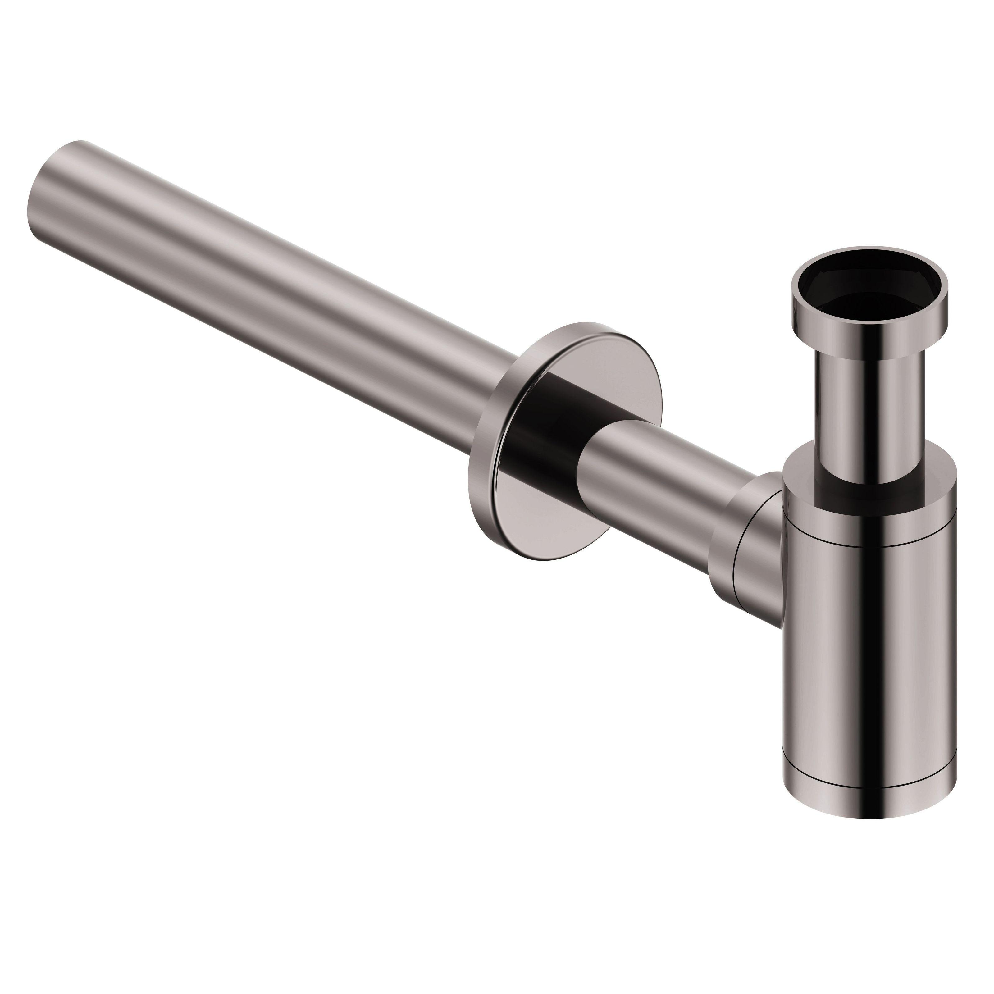 Сифон для раковини Imprese BRENTA ZMK091908600 1 1/4" впуск Графітовий хром (82912)