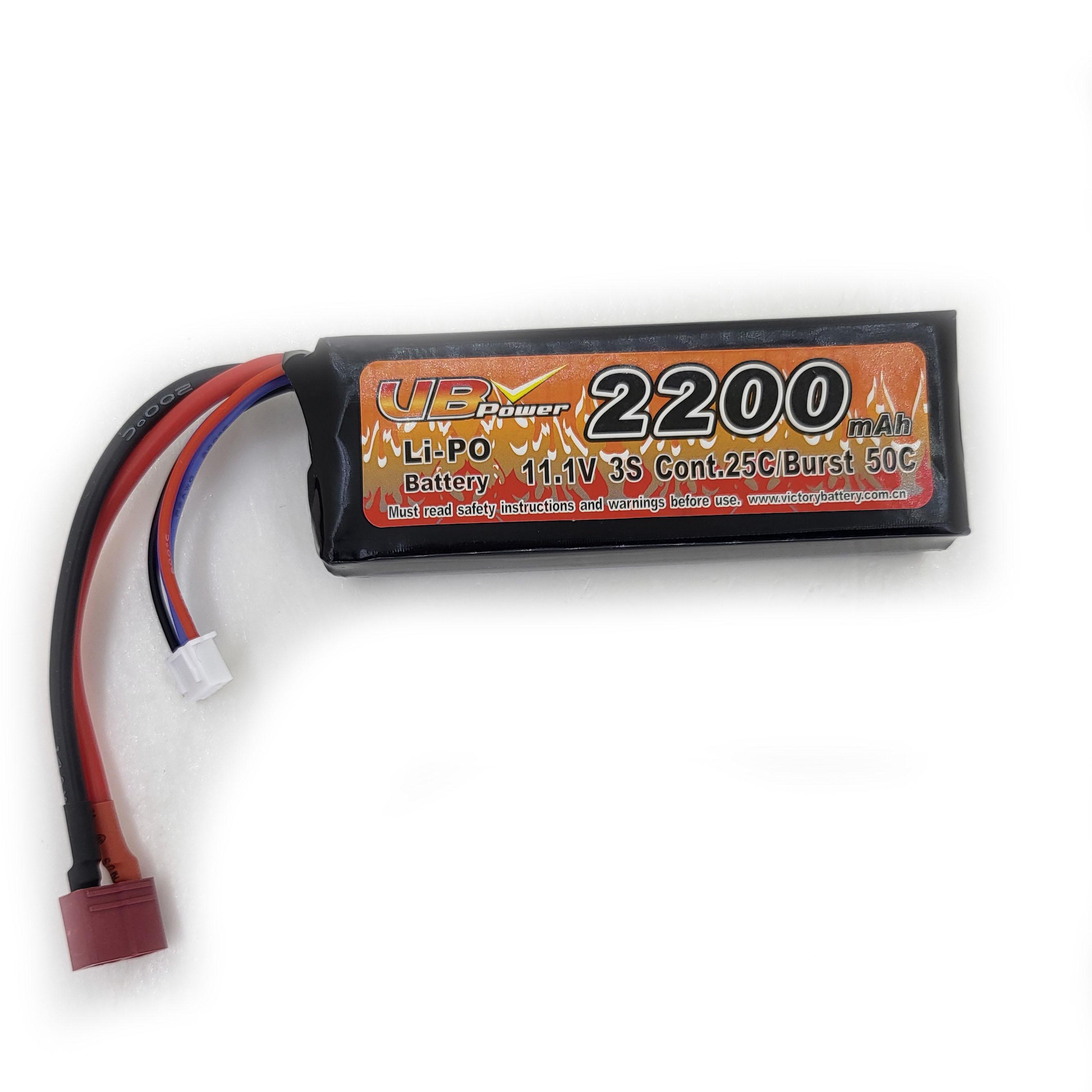 Аккумулятор VB Power VB753496 для страйкбола Li-Pol 25-50C 11,1V 2200 mAh (14182889) - фото 2