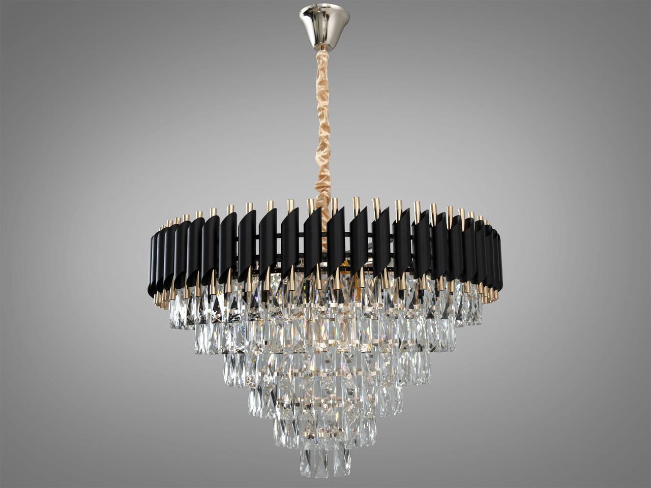 Люстра хрустальная 9001-750BK+SGD (2437596079)