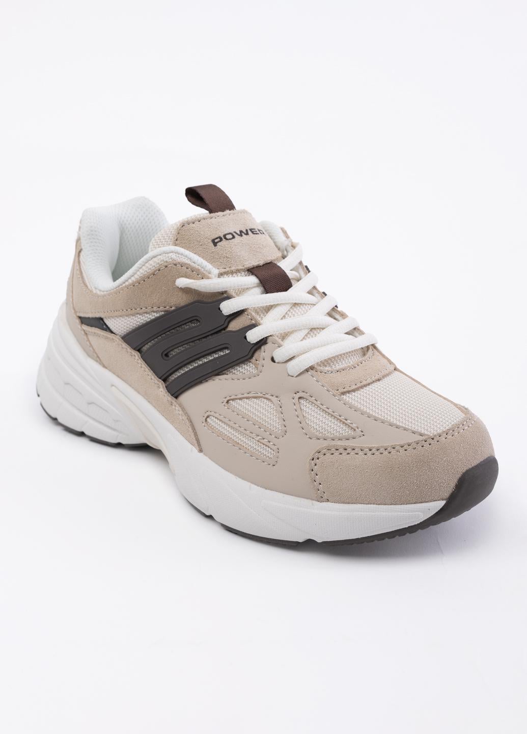 Кроссовки женские Power 24W1016-4 р. 38 Бежевый (346013_38)