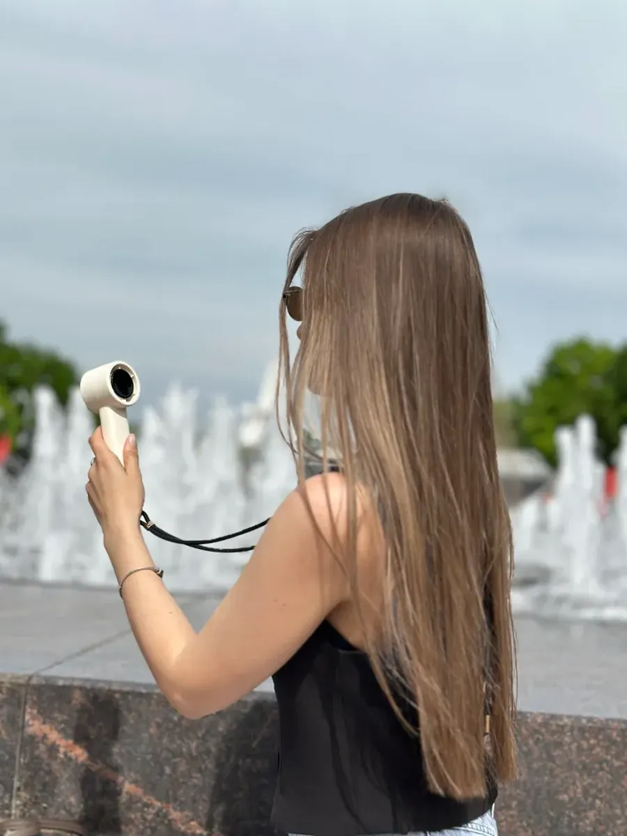 Вентилятор портативний Hoco HX63 5 швидкостей з дисплеєм з акумулятором 2000 мАг (786628) - фото 8 Вентилятор портативний Hoco HX63 5 швидкостей з дисплеєм з акумулятором 2000 мАг (786628) - фото 8