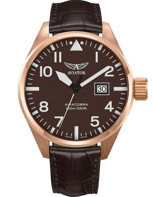 Наручний годинник чоловічий Aviator V.1.22.2.151.4 (955070)
