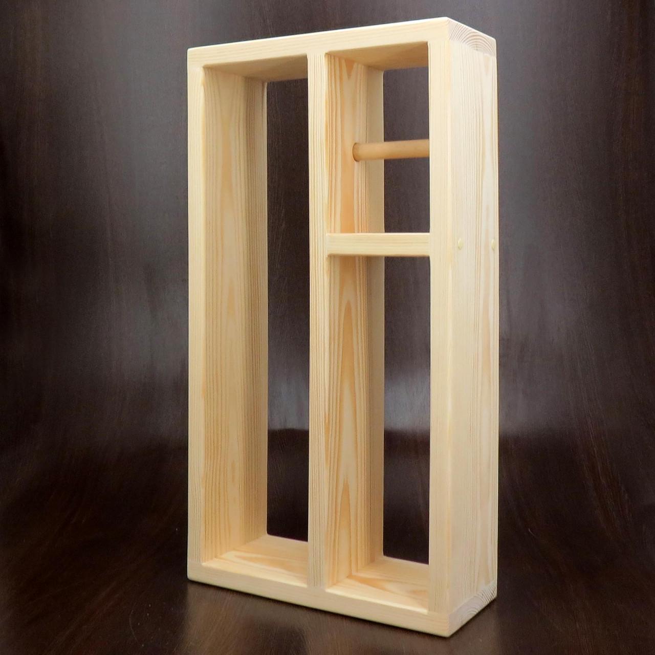 Держатель для туалетной бумаги из дерева Церий 2 Бланже (ДТБ-202301) Держатель для туалетной бумаги из дерева Церий 2 Бланже (ДТБ-202301)