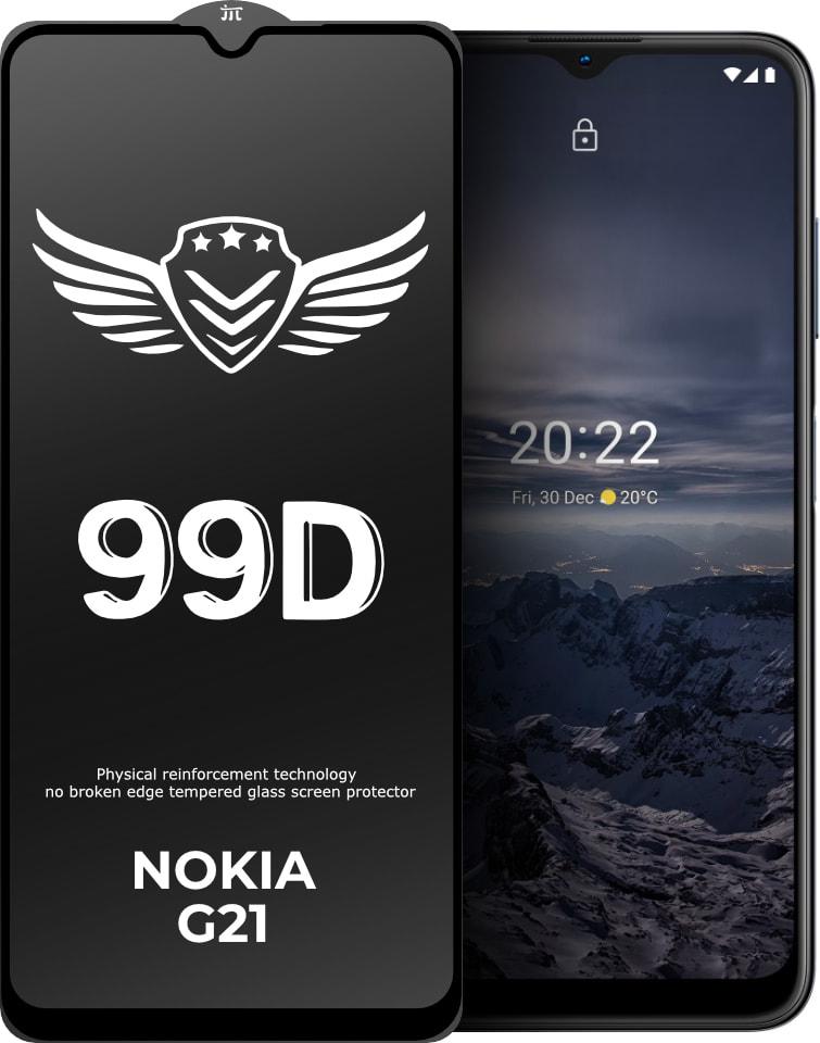 Защитное стекло FlyGuard Nokia G21 (Full Glue) (34685)