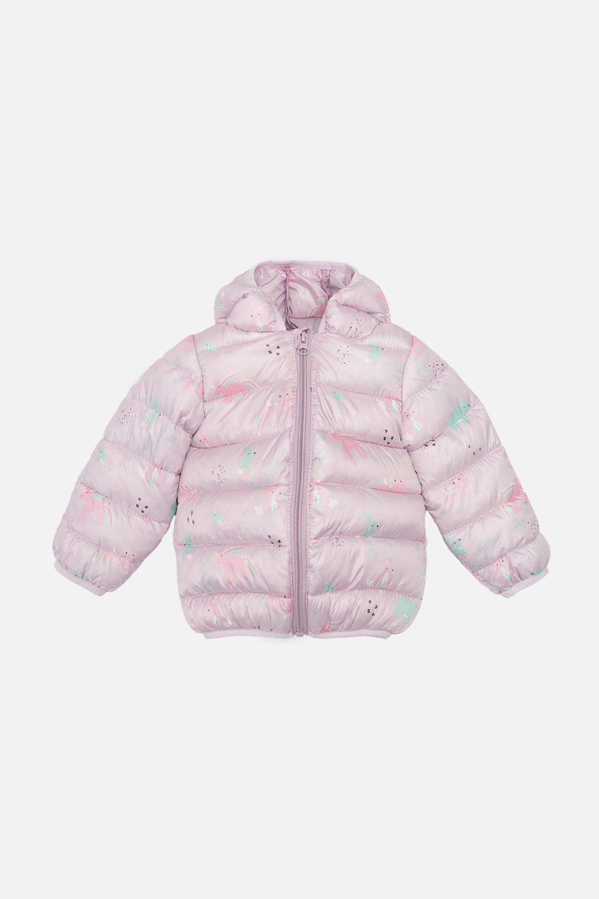 Куртка для дівчинки ЦБ-00266662 116 см Бузковий (28437111)