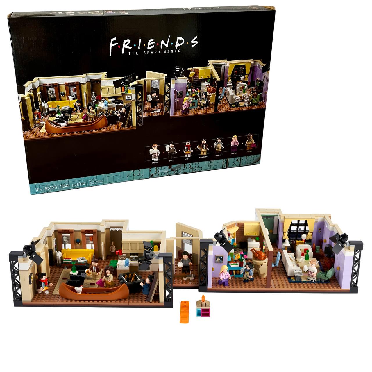 Конструктор "Friends The Apartments" 2048 деталей (В6333) Конструктор "Friends The Apartments" 2048 деталей (В6333)