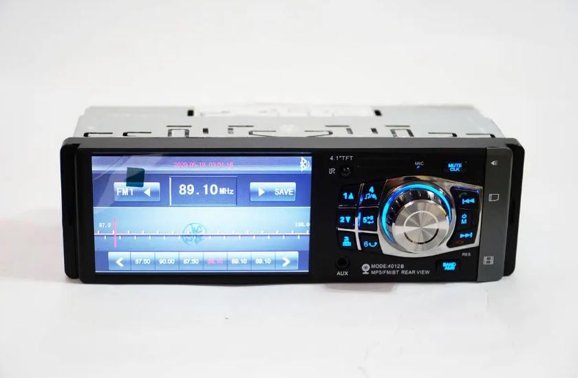 Автомагнітола 1DIN 4012 ISO экран 4/1''/DIVX/MP3/USB/SD/Bluetooth (17428)