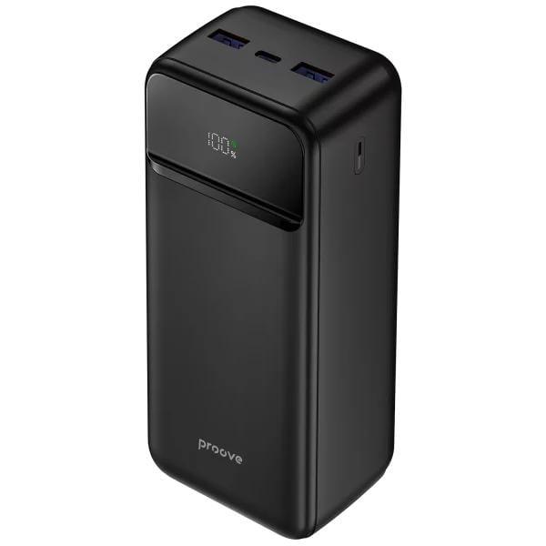 Павербанк Proove Illuminator 2 30000 mAh 22.5W 2USB/1Type-C с быстрой зарядкой Черный (PRIll30225)