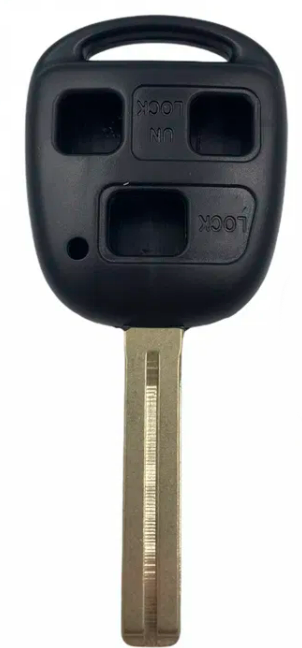 Корпус автоключа для Lexus IS/GS/LX 2 кнопки лезвие TOY48
