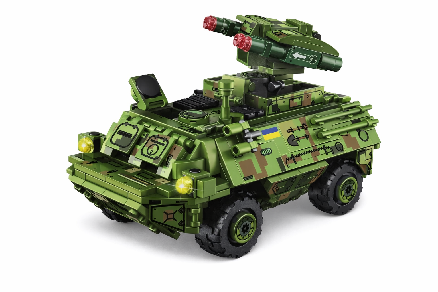 Конструктор Iblock PL-920-174 Армія Зенітно-ракетний комплекс ближньої дії 616 дет. (1908001483)