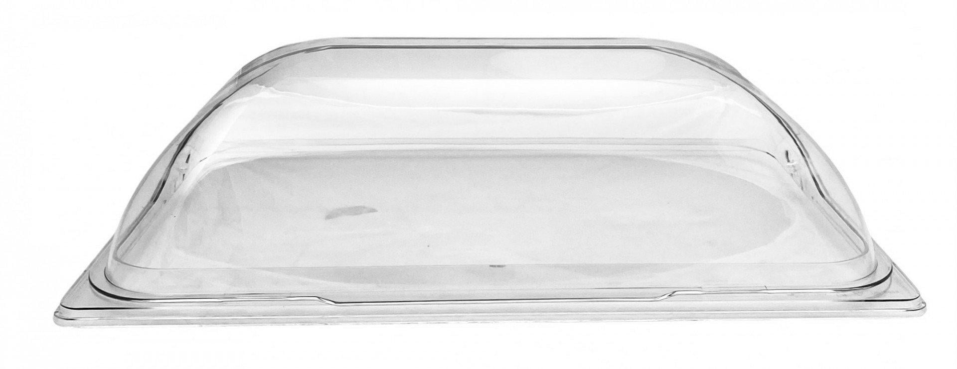 Ковпак під гастроємність 1/1 для зберігання та подачі страв одна рухома сторона із полікарбонату 53,5х33х13 см (53002)