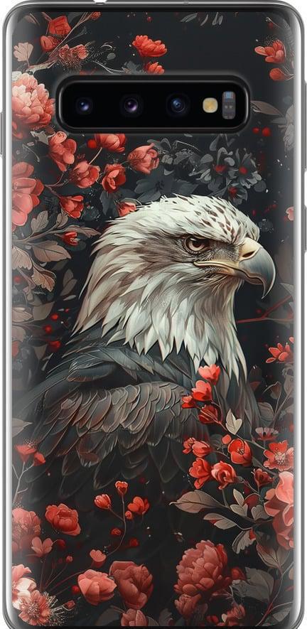 Чехол на Samsung Galaxy S10 Цветочный страж (6102t-1640-42517)