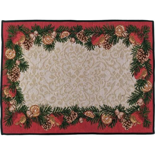 Серветка Різдвяний вінок з апельсинами Seta Decor 11-62-17