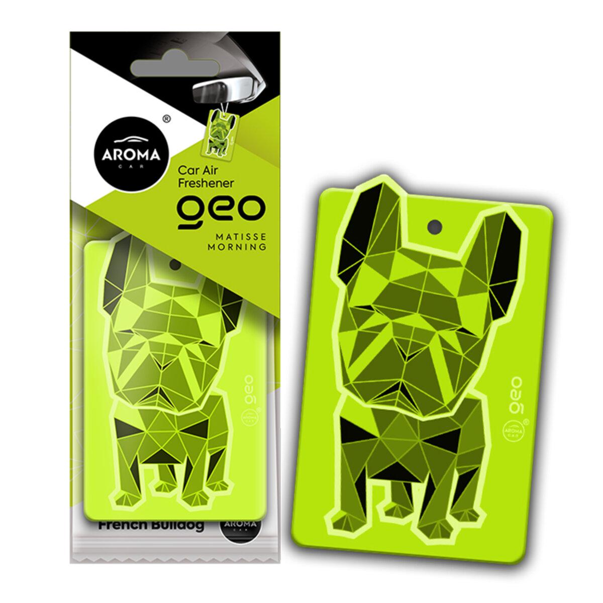Ароматизатор Aroma Car Cellulose Geo Dog - Green Matisse Morning
