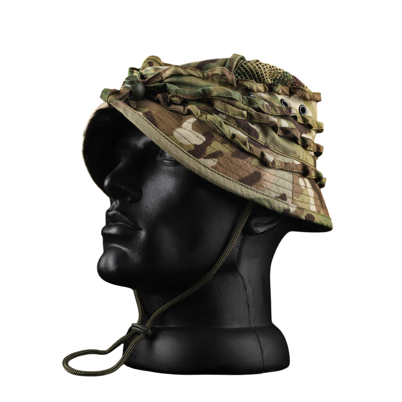 Панама военная рип-стоп FCT Design Хантер с фиксатором велкро р. 56 Мультикам