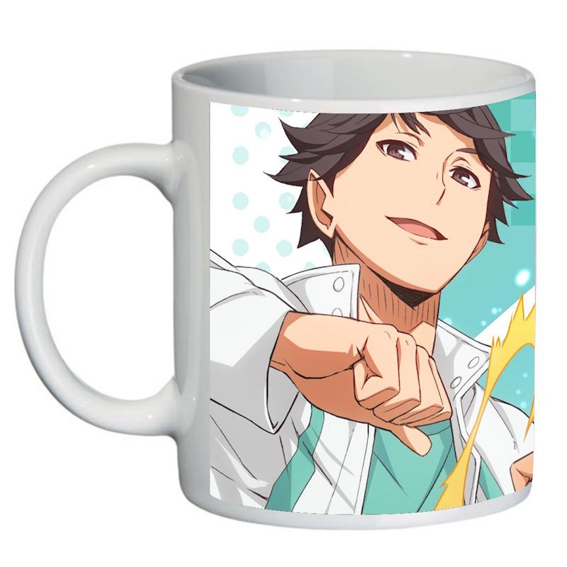 Чашка с принтом Волейбол хайкю H009 (2181712342)