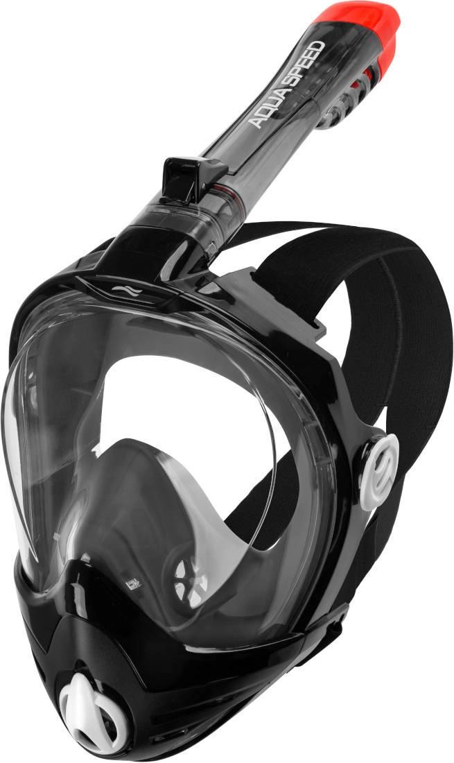 Маска повнолицьова Aqua Speed BRIZO Унісекс S/M Чорний (227-07 S/M)
