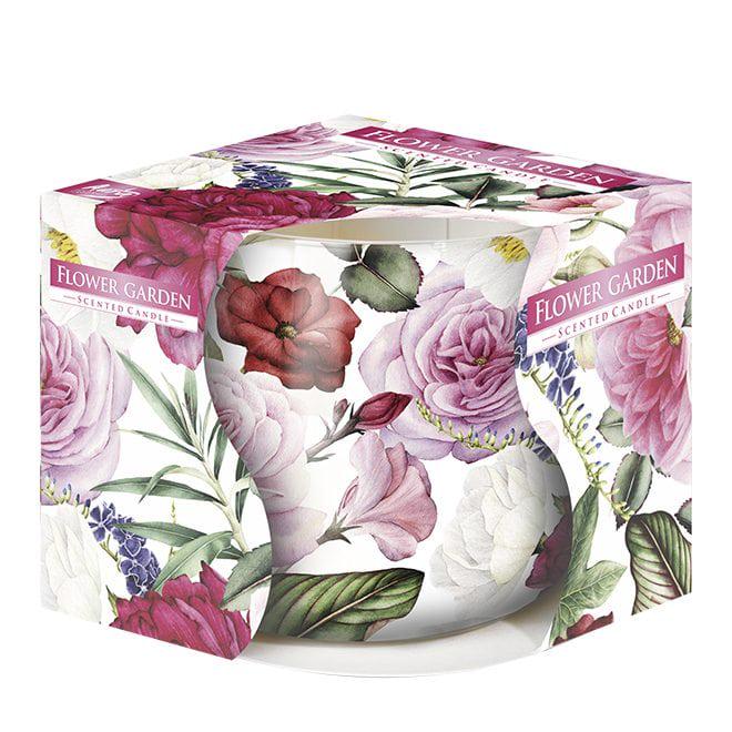 Свеча ароматическая Flora Bispol Цветочный сад (27642)