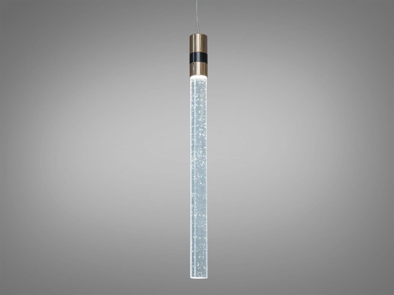 Подвесной светильник одинарный для гостиной J2539-1G пузырями LED 4 Вт Золотой (2950852189)