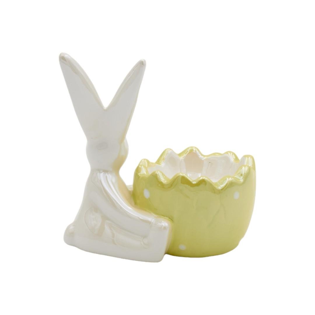 Подставка для яйца Зайка перламутр (01_P0202021278) - фото 4 Подставка для яйца Зайка перламутр (01_P0202021278) - фото 4