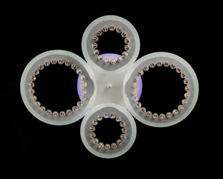 Світлодіодна люстра LK39871/2/2/1A LED WT Білий (AN000791)