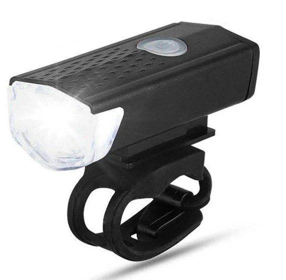 Фонарь передний/задний для велосипеда на аккумуляторе USB Черный (2019174825)