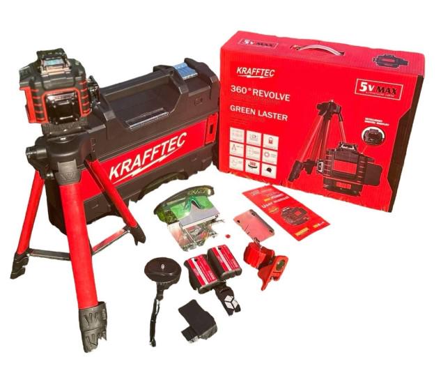 лазерний рівень Krafftec BL-16 16-лінійний Зелений (27833902) - фото 1 лазерний рівень Krafftec BL-16 16-лінійний Зелений (27833902) - фото 1