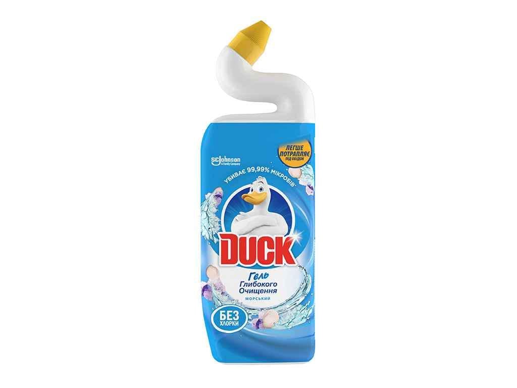 Гель для унитаза DUCK Морской 5в1 500 мл (66507)