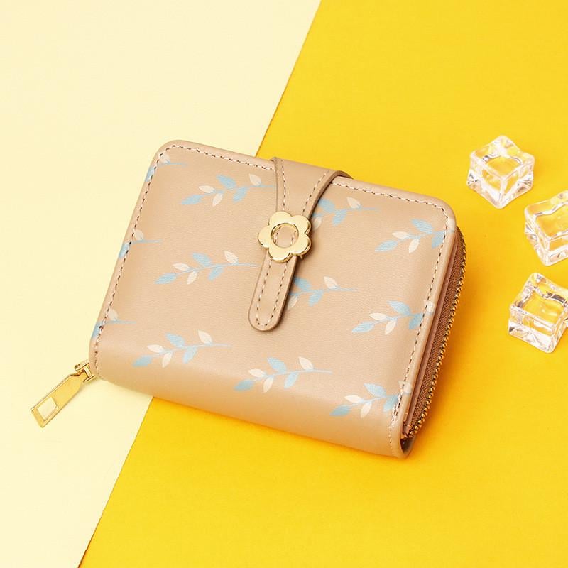 Кошелек женский для монет QBH-195-2 Пудровый (DR016854)