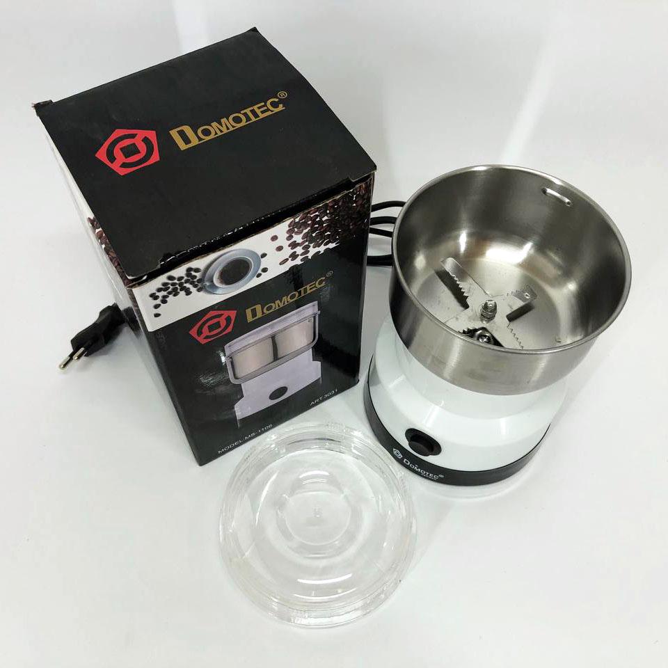 Кавомолка ротаційна Domotec MS-1106 150W - фото 6 Кавомолка ротаційна Domotec MS-1106 150W - фото 6