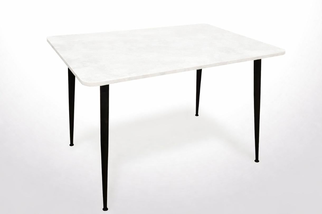 Обідній стіл Fusion Furniture Лофт 110 Чорний/Шовковий камінь